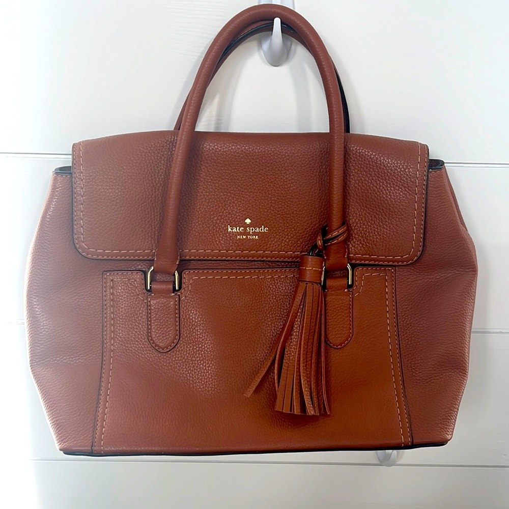 Kate Spade Large Leather Purse with Tassel
